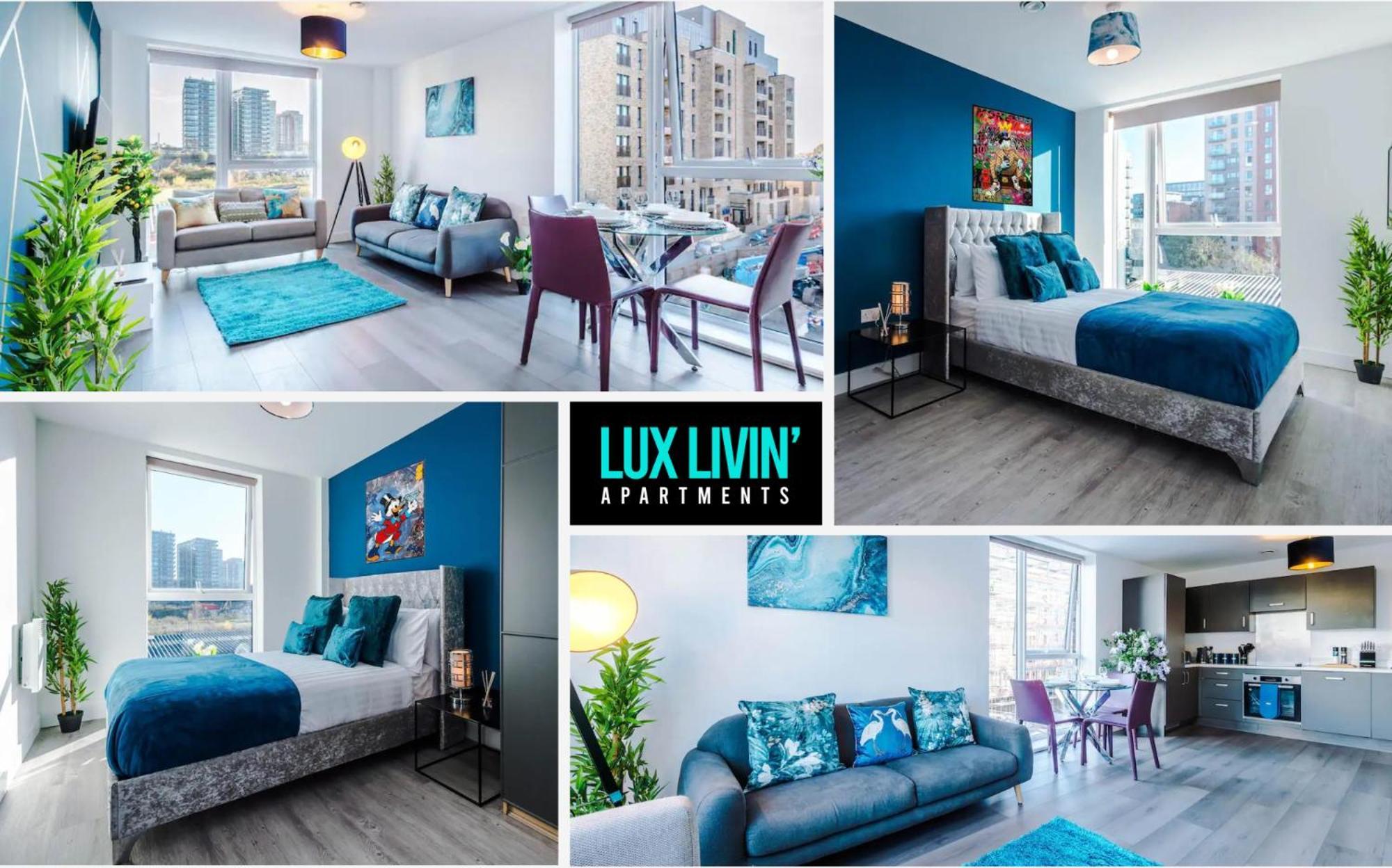 Lux Livin' Apartments - Luxury 5 Bed Apartment Manchester City Centre Exterior photo
